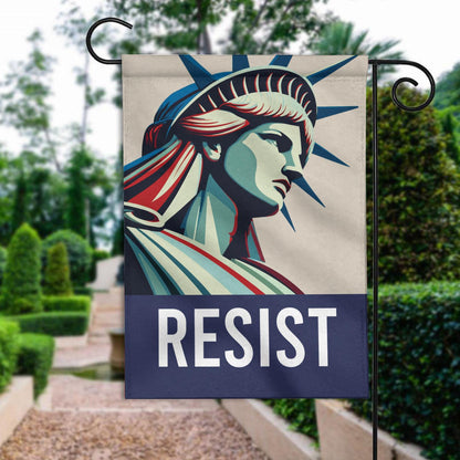 Resist Double-Sided Flag - Pro Choice, Feminist & LGBTQ Rights Banner