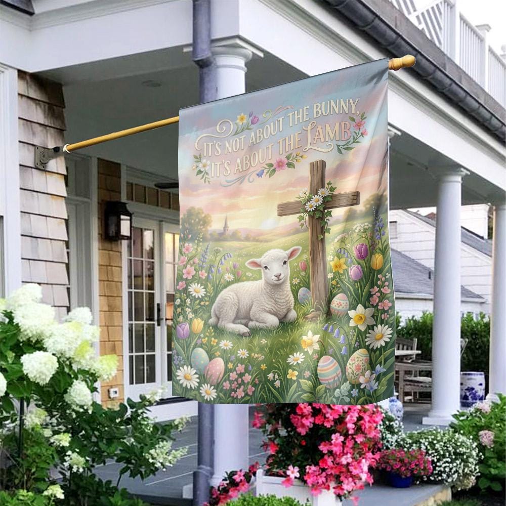 "Good Shepherd" Religious Garden Flag - Faith Home Decor