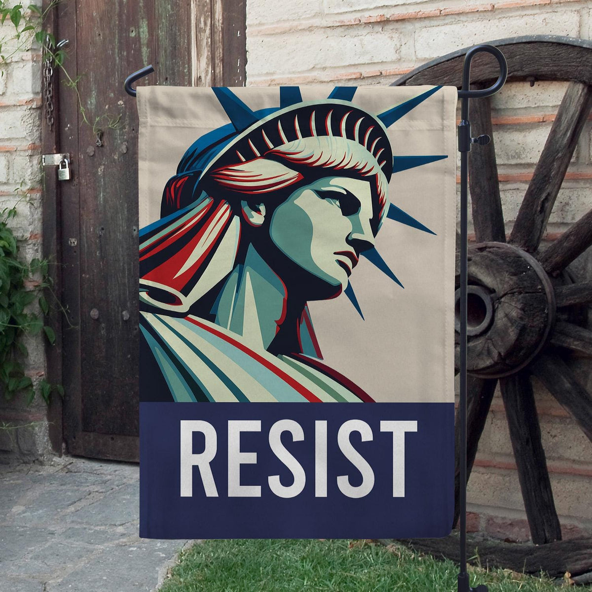 Resist Double-Sided Flag - Pro Choice, Feminist & LGBTQ Rights Banner