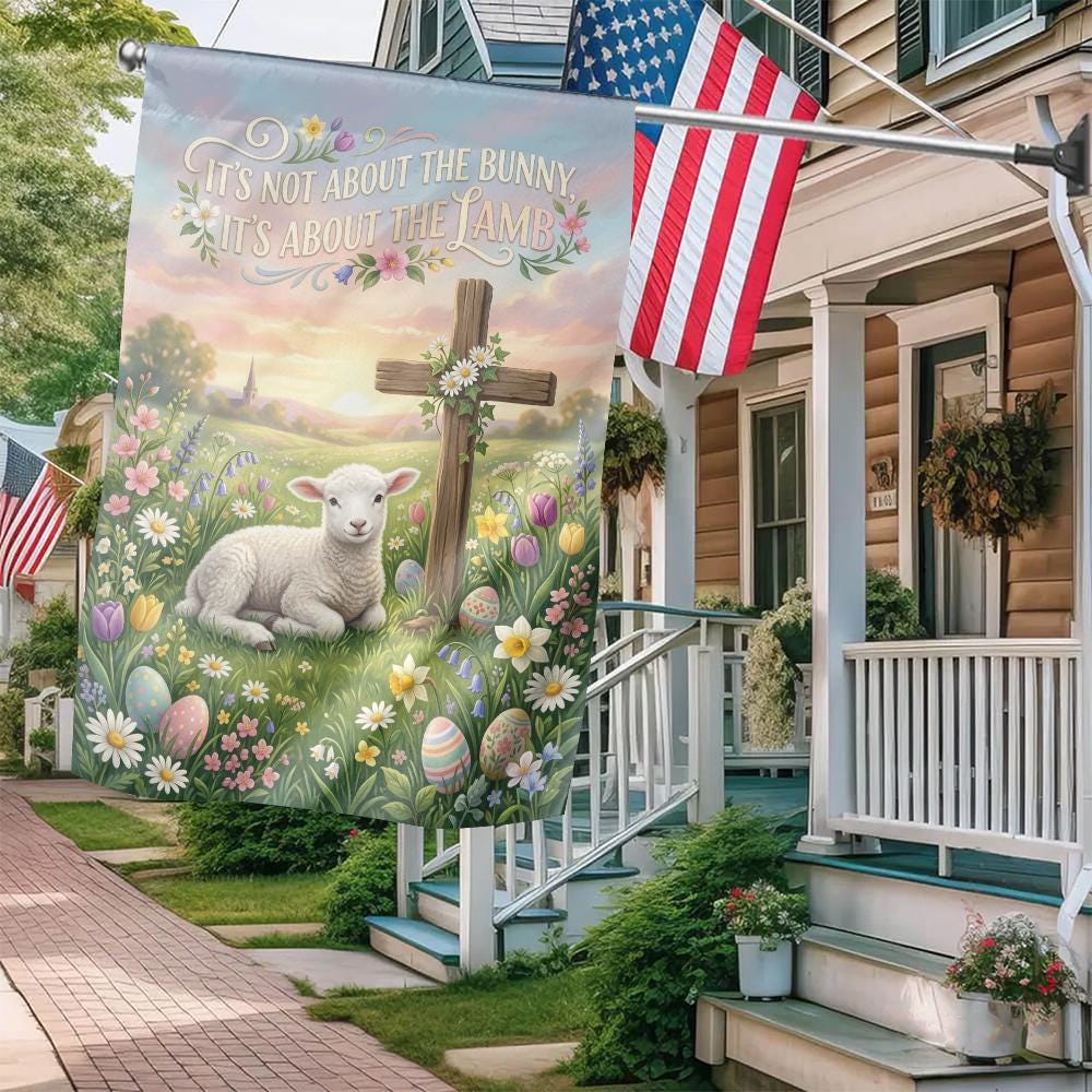 "Good Shepherd" Religious Garden Flag - Faith Home Decor