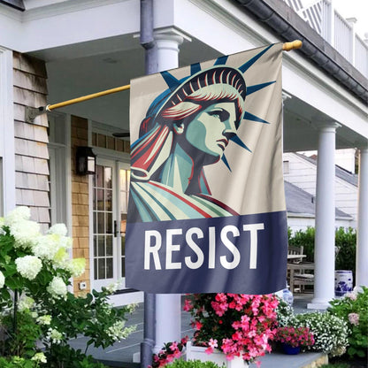 Resist Double-Sided Flag - Pro Choice, Feminist & LGBTQ Rights Banner