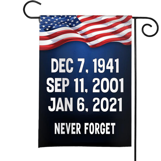 Never Forget January 6 Flag – Vote Democrat, Save Democracy Vote Blue Political Flag, Presidential Election & Democracy Banner